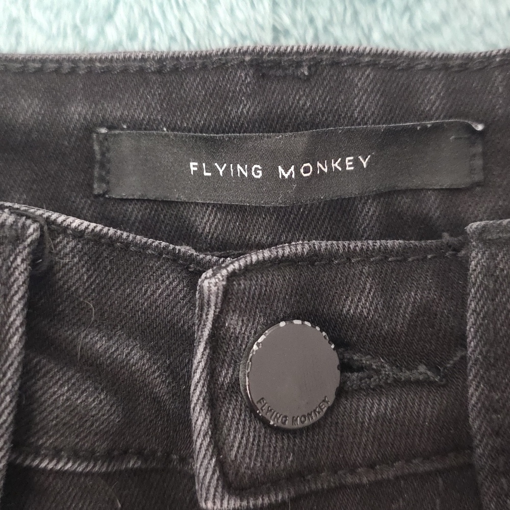 Flying Monkey Women's Black Skinny Jeans - Picture 2 of 5